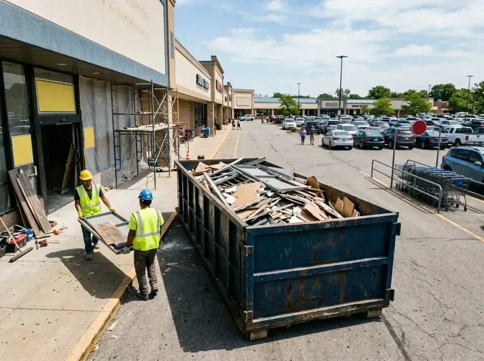 retail-store-renovation-debris-003 — frequently asked questions, Roll-off Dumpster Rentals in Riverview, MO